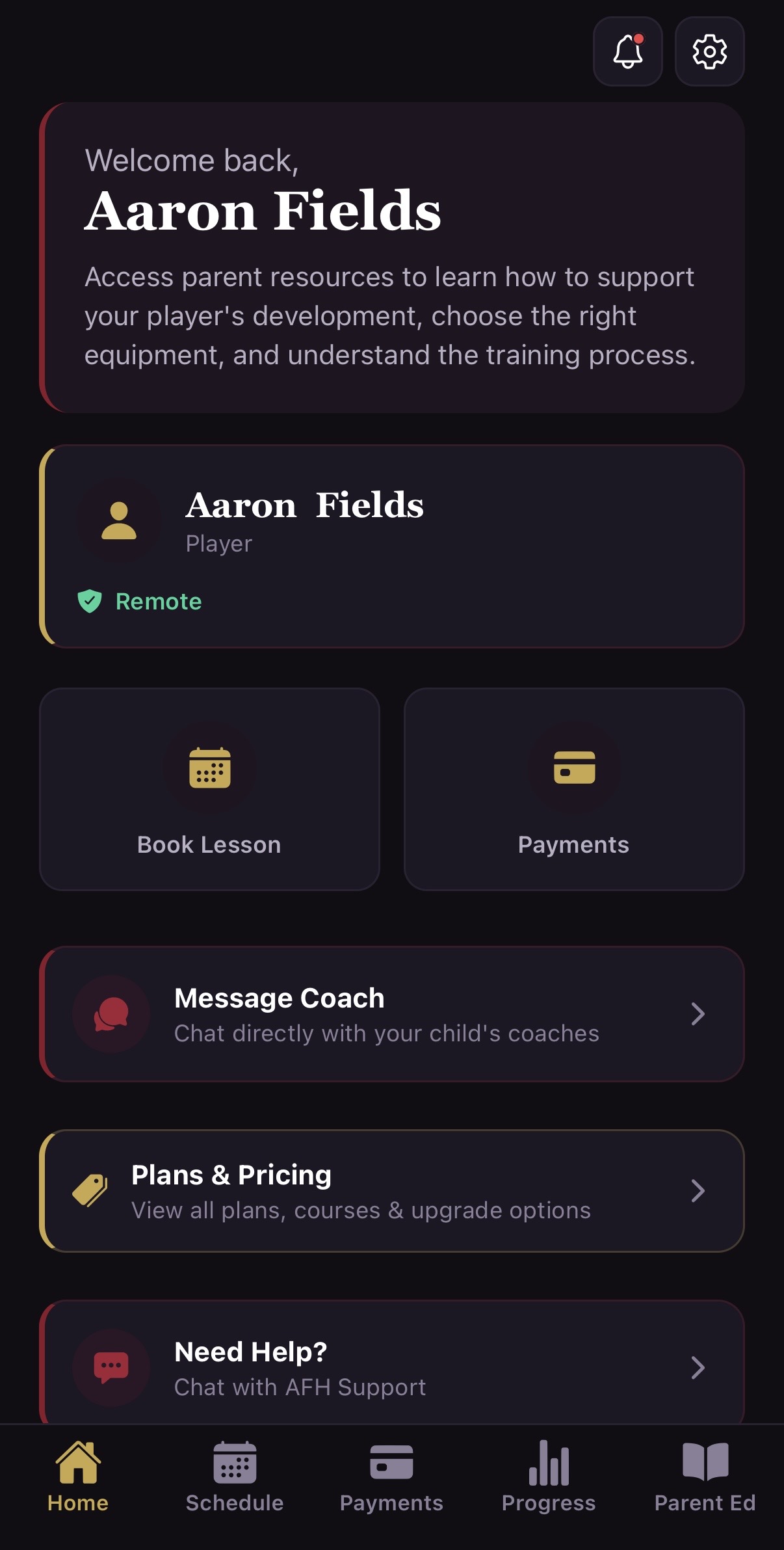 Fields on Demand App