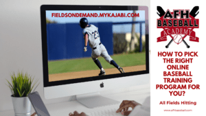 How to Pick the Right Online Baseball Training Program for You?